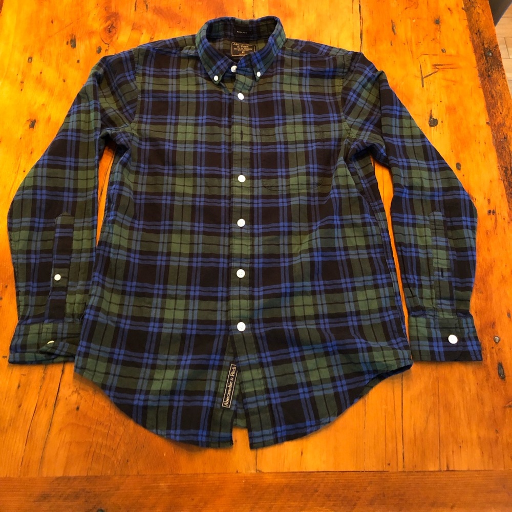 Abercrombie & Fitch Men’s Flannel button up